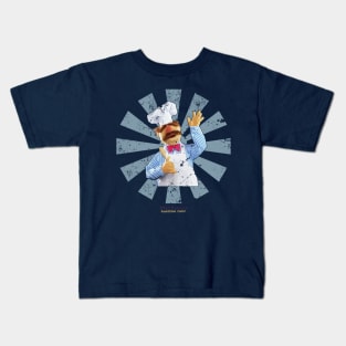 Swedish Chef Retro Japanese Muppets Kids T-Shirt